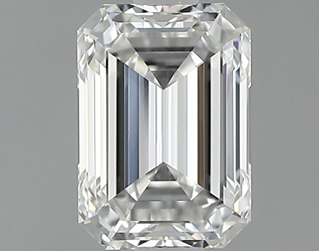 1.00 carat Emerald diamond E VVS1 