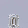 0.23 carat Emerald diamond E IF 