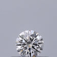0.19 carat Round diamond E VVS2 Excellent