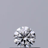 0.19 carat Round diamond E VVS2 Excellent