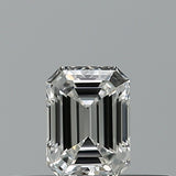 0.23 carat Emerald diamond F VVS1 