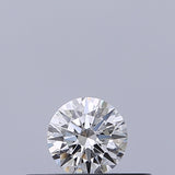 0.18 carat Round diamond E VVS2 Excellent