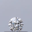 0.18 carat Round diamond E IF Excellent