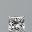 0.23 carat Princess diamond D VVS2 