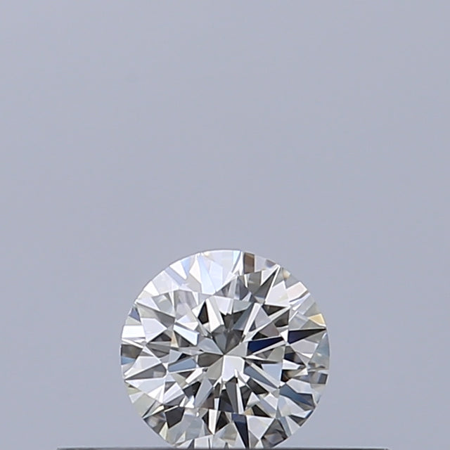 0.18 carat Round diamond F VVS1 Excellent