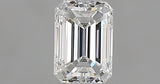 0.32 carat Emerald diamond F  VVS1