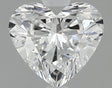 1.04 carat Heart diamond D SI1 