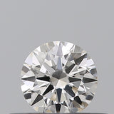 0.25 carat Round diamond F  VVS1 Excellent