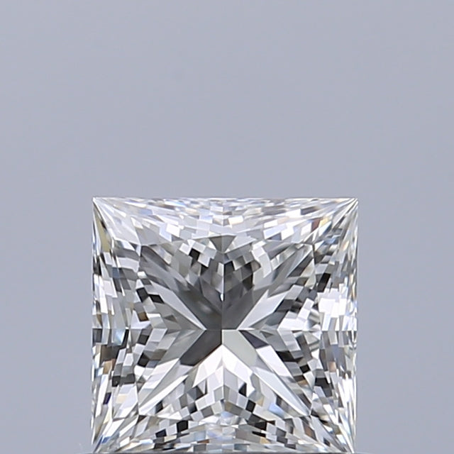 0.58 carat Princess diamond F VVS2 