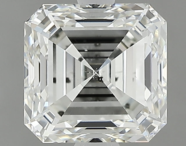 1.80 carat Asscher diamond I SI2 