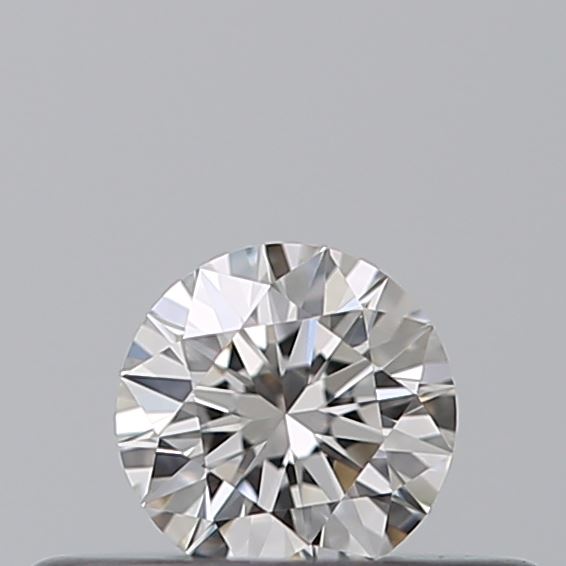 0.19 carat Round diamond E VVS1 Excellent
