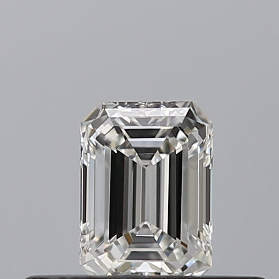 0.28 carat Emerald diamond F  VVS2