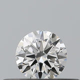 0.18 carat Round diamond E  VVS2 Excellent