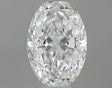 0.30 carat Oval diamond D IF 