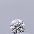 0.18 carat Round diamond F VVS1 Excellent