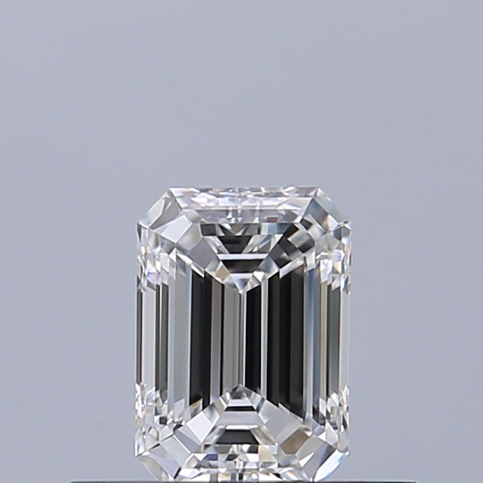 0.36 carat Emerald diamond E VVS2 
