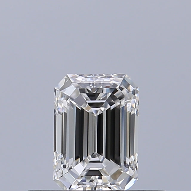 0.36 carat Emerald diamond E VVS2 