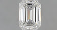 0.38 carat Emerald diamond F VVS2 