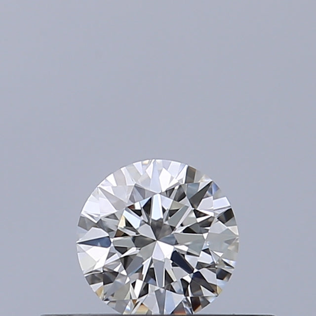 0.24 carat Round diamond E VVS1 Excellent