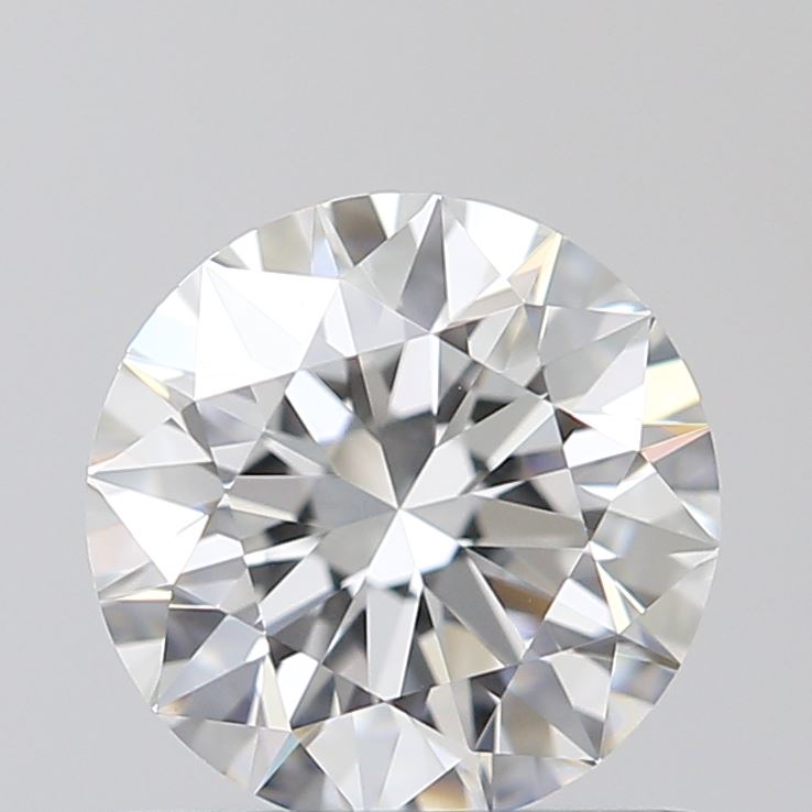 0.76 carat Round diamond D  VVS2 Excellent