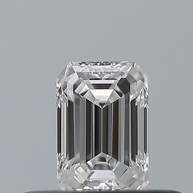 0.25 carat Emerald diamond D VVS1 