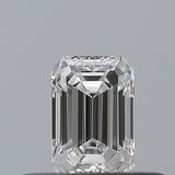 0.25 carat Emerald diamond D VVS1 