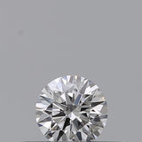 0.19 carat Round diamond E  VVS1 Excellent