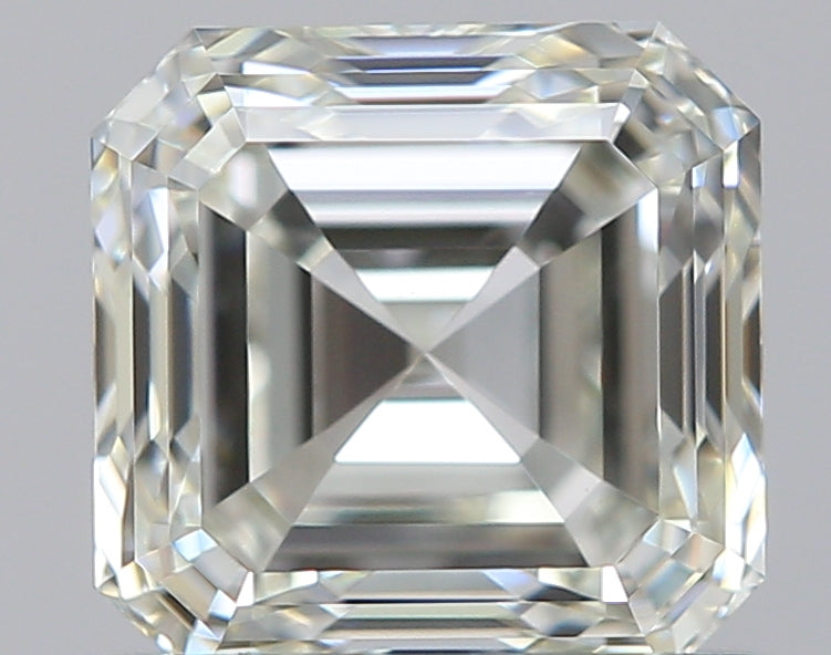 0.86 carat Asscher diamond K VVS2 