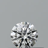 0.18 carat Round diamond D  VVS2 Excellent