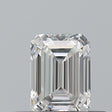 0.25 carat Emerald diamond E VVS1 