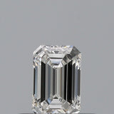 0.30 carat Emerald diamond F  VVS2