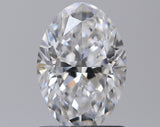 1.00 carat Oval diamond D  VVS1 Excellent