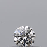 0.18 carat Round diamond D  VVS2 Excellent