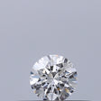 0.18 carat Round diamond E VVS1 Excellent