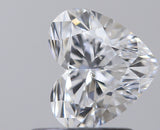 0.90 carat Heart diamond D SI2 