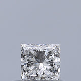 0.33 carat Princess diamond E VVS1 