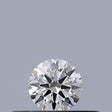0.18 carat Round diamond F IF Excellent