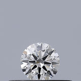 0.18 carat Round diamond F IF Excellent