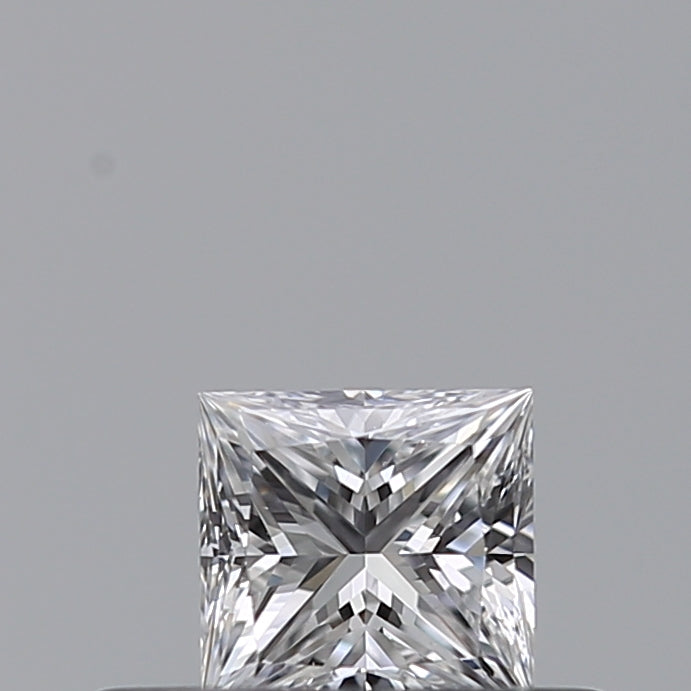 0.23 carat Princess diamond D VS2 