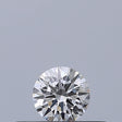 0.18 carat Round diamond D VVS1 Excellent