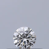 0.18 carat Round diamond D VVS1 Excellent