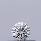 0.19 carat Round diamond E VVS2 Excellent