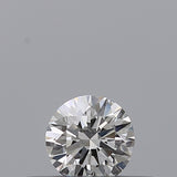 0.18 carat Round diamond D  VVS2 Excellent