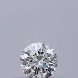 0.18 carat Round diamond E VS2 Excellent