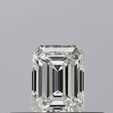 0.25 carat Emerald diamond F  VVS1