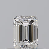 0.23 carat Emerald diamond E  VS2