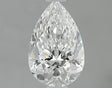0.70 carat Pear diamond E VS2 