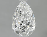 0.70 carat Pear diamond E VS2 