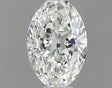 0.43 carat Oval diamond F VVS2 