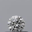 0.24 carat Round diamond G IF Excellent